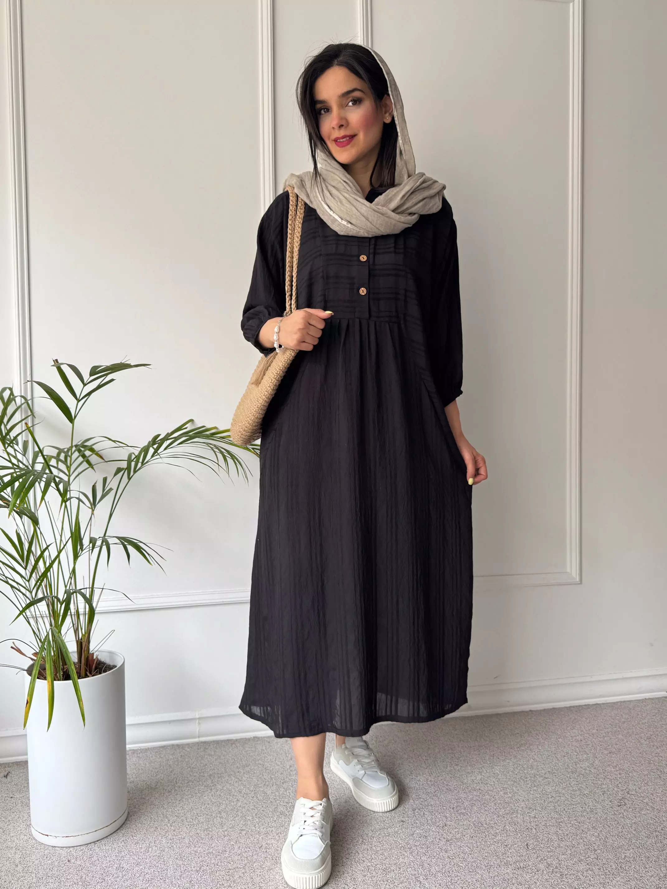 پیراهن مانتویی کایلی